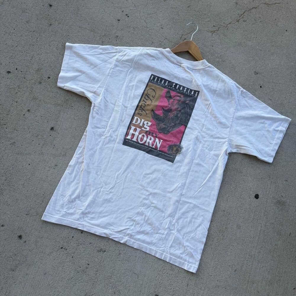 Vintage 1990’s Rhino Horn Chasers Alcohol Men’s Size XL